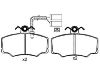 Brake Pad Set:0060 765 018